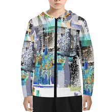 Load image into Gallery viewer, Youth Lightweight Zipper Jumper Sweatshirt Hoodie
