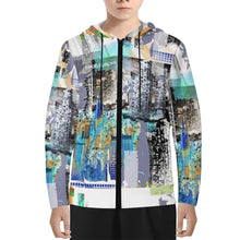 Load image into Gallery viewer, Youth Lightweight Zipper Jumper Sweatshirt Hoodie