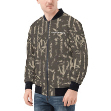 Load image into Gallery viewer, Mens All Over Print Zip Bomber Jacket
