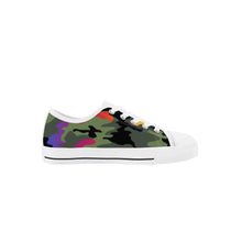 Load image into Gallery viewer, Kids Rubber Low Top Canvas Shoes