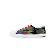 Load image into Gallery viewer, Kids Rubber Low Top Canvas Shoes