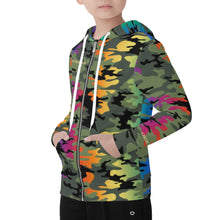 Load image into Gallery viewer, Children ALL Over Print Zip Hoodie
