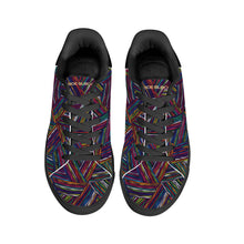 Load image into Gallery viewer, Mens Rubber Low Top Leather Sneakers