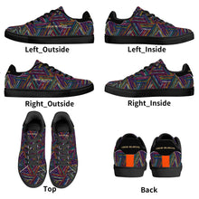 Load image into Gallery viewer, Mens Rubber Low Top Leather Sneakers