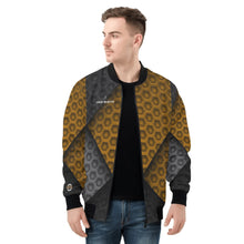 Load image into Gallery viewer, Mens All Over Print Zip Bomber Jacket