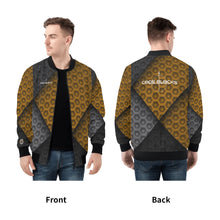 Load image into Gallery viewer, Mens All Over Print Zip Bomber Jacket