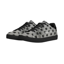 Load image into Gallery viewer, Mens Rubber Low Top Leather Sneakers
