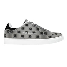 Load image into Gallery viewer, Mens Rubber Low Top Leather Sneakers