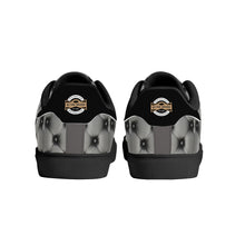 Load image into Gallery viewer, Mens Rubber Low Top Leather Sneakers