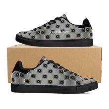 Load image into Gallery viewer, Mens Rubber Low Top Leather Sneakers