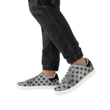 Load image into Gallery viewer, Mens Rubber Low Top Leather Sneakers
