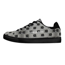 Load image into Gallery viewer, Mens Rubber Low Top Leather Sneakers