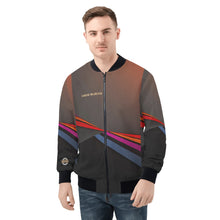 Load image into Gallery viewer, Mens All Over Print Zip Bomber Jacket
