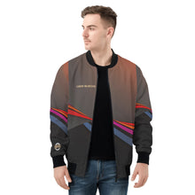 Load image into Gallery viewer, Mens All Over Print Zip Bomber Jacket