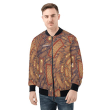 Load image into Gallery viewer, Mens All Over Print Zip Bomber Jacket