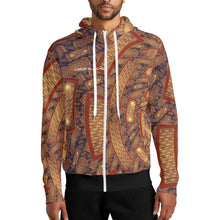 Load image into Gallery viewer, Adult Full Zip Turtleneck Hoodie Streetwear