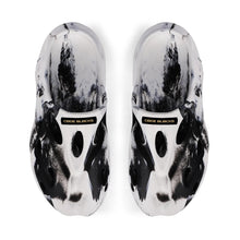 Load image into Gallery viewer, Leisure EVA Two-tone Hollow Out Clogs with Custom Name Logo Sandals