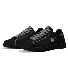 Load image into Gallery viewer, Adult Lightweight Brand Low Top Leather Skateboard Shoes WIth Personalized Logo /Name
