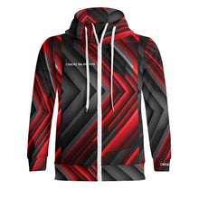 Load image into Gallery viewer, Adult Full Zip Turtleneck Hoodie Streetwear