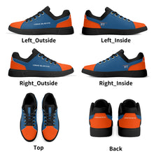 Load image into Gallery viewer, Unisex Lightweight Brand Low Top PU Mesh Skateboard Shoes WIth Personalized Logo /Name