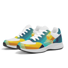 Load image into Gallery viewer, Adult Lightweight Brand Low Top Mesh and PU Platform Athletic Shoes WIth Personalized Logo /Name