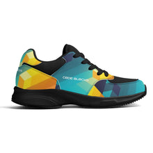 Load image into Gallery viewer, Adult Lightweight Brand Low Top Mesh and PU Platform Athletic Shoes WIth Personalized Logo /Name