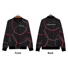 Load image into Gallery viewer, Womens Zip Up Print Bomber Jacket