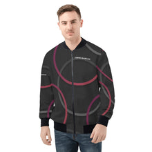 Load image into Gallery viewer, Mens All Over Print Zip Bomber Jacket