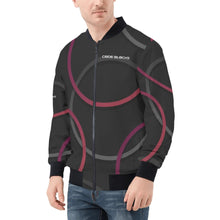 Load image into Gallery viewer, Mens All Over Print Zip Bomber Jacket
