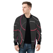 Load image into Gallery viewer, Mens All Over Print Zip Bomber Jacket