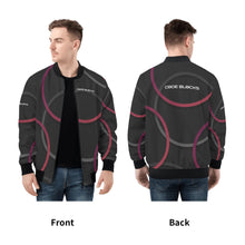Load image into Gallery viewer, Mens All Over Print Zip Bomber Jacket