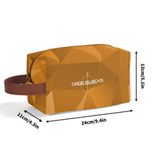 Load image into Gallery viewer, Travel PU Leather Toilettrie Bag Makeup Cosmetics Organizer