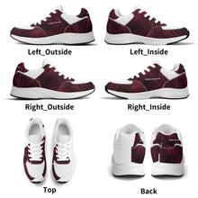 Load image into Gallery viewer, Adult Lightweight Brand Low Top Mesh and PU Platform Athletic Shoes WIth Personalized Logo /Name