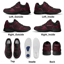 Load image into Gallery viewer, Adult Lightweight Brand Low Top Mesh and PU Platform Athletic Shoes WIth Personalized Logo /Name