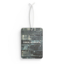 Load image into Gallery viewer, Code Blocks Car Air Freshener – Urban Tech Scented Décor