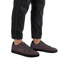 Load image into Gallery viewer, Mens Rubber Low Top Leather Sneakers