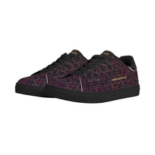 Load image into Gallery viewer, Mens Rubber Low Top Leather Sneakers