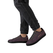 Load image into Gallery viewer, Mens Rubber Low Top Leather Sneakers
