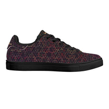 Load image into Gallery viewer, Mens Rubber Low Top Leather Sneakers