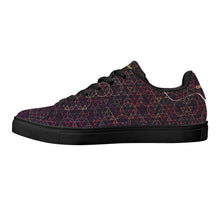 Load image into Gallery viewer, Mens Rubber Low Top Leather Sneakers