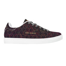 Load image into Gallery viewer, Mens Rubber Low Top Leather Sneakers