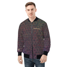 Load image into Gallery viewer, Mens All Over Print Zip Bomber Jacket