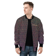 Load image into Gallery viewer, Mens All Over Print Zip Bomber Jacket
