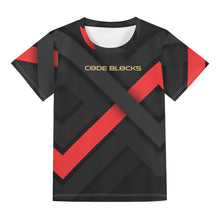 Load image into Gallery viewer, Childrens Loose Fit Short Sleeve T-Shirt Pull on Tees
