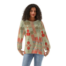 Load image into Gallery viewer, Womens Long-Sleeve Chiffon Blouse