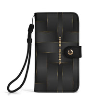 Load image into Gallery viewer, Black Phone Flip Case PU Leather Cover for Most Mobile Phone Models