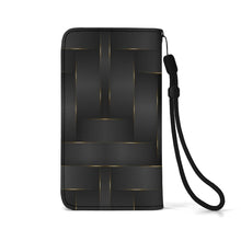 Load image into Gallery viewer, Black Phone Flip Case PU Leather Cover for Most Mobile Phone Models