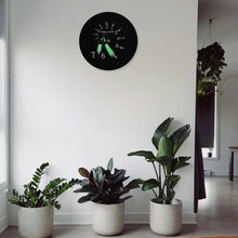 Load image into Gallery viewer, CUSTOM Wood Wall Clock Decorative Round Shape - No scale