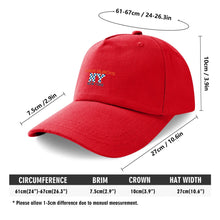 Load image into Gallery viewer, Custom Outdoor Baseball Cap Sun Hat with Front Printed