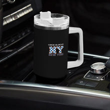 Load image into Gallery viewer, Personalized 40oz Stainless Steel Tumbler Gift With White Handle and Straw
